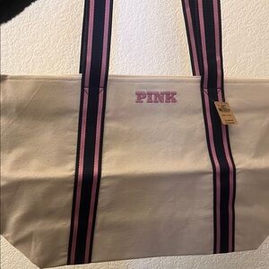 PINK Victoria's Secret Canvas Tote Bag